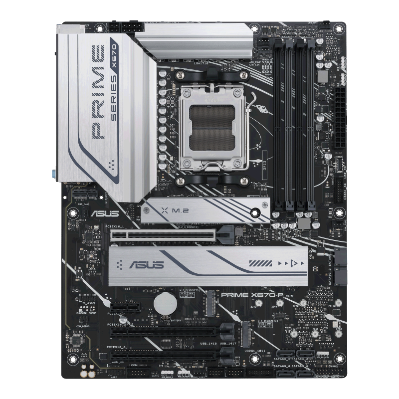 Asus Prime X670-P AMD AM5 DDR5 ATX Motherboard Asus Prime X670-P AMD AM5 DDR5 ATX Motherboard